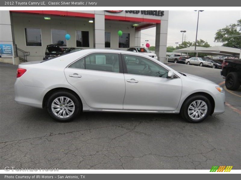 Classic Silver Metallic / Ivory 2012 Toyota Camry LE