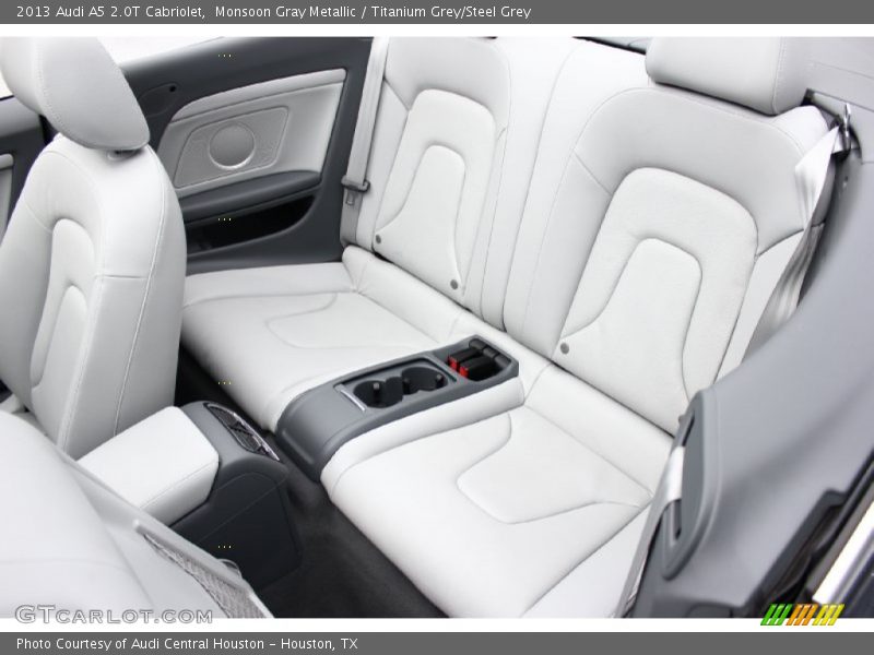 Monsoon Gray Metallic / Titanium Grey/Steel Grey 2013 Audi A5 2.0T Cabriolet