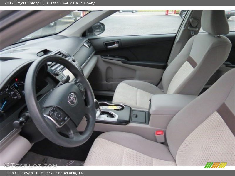 Classic Silver Metallic / Ivory 2012 Toyota Camry LE