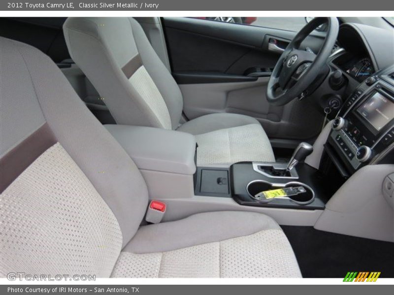 Classic Silver Metallic / Ivory 2012 Toyota Camry LE
