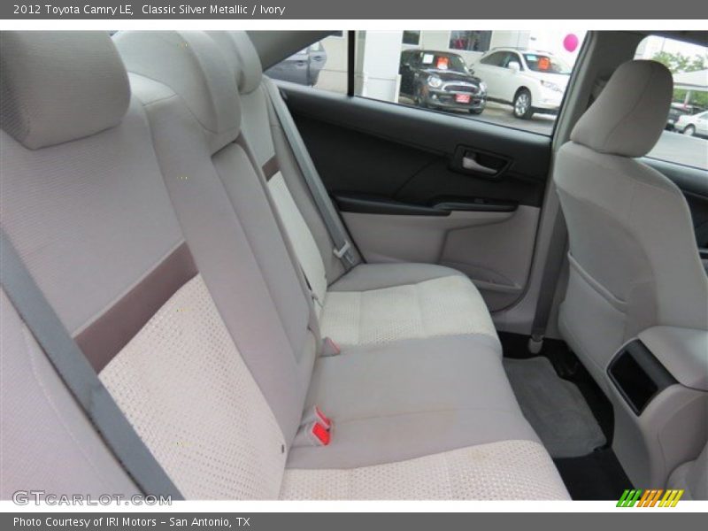 Classic Silver Metallic / Ivory 2012 Toyota Camry LE