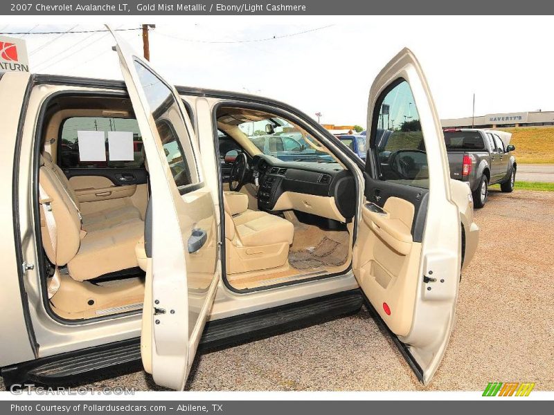 Gold Mist Metallic / Ebony/Light Cashmere 2007 Chevrolet Avalanche LT