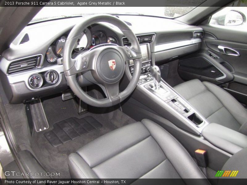  2013 911 Carrera S Cabriolet Black Interior