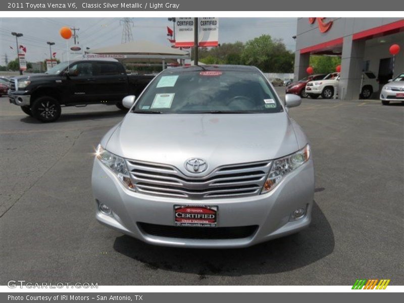 Classic Silver Metallic / Light Gray 2011 Toyota Venza V6