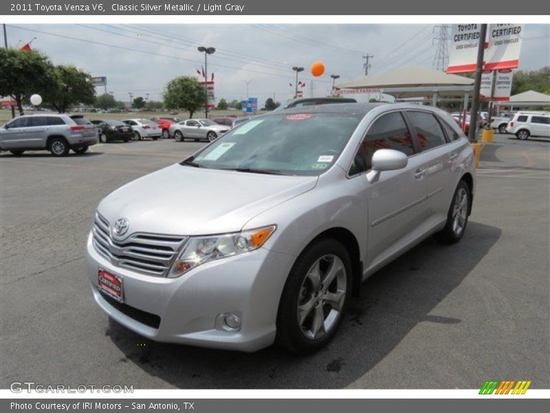 Classic Silver Metallic / Light Gray 2011 Toyota Venza V6