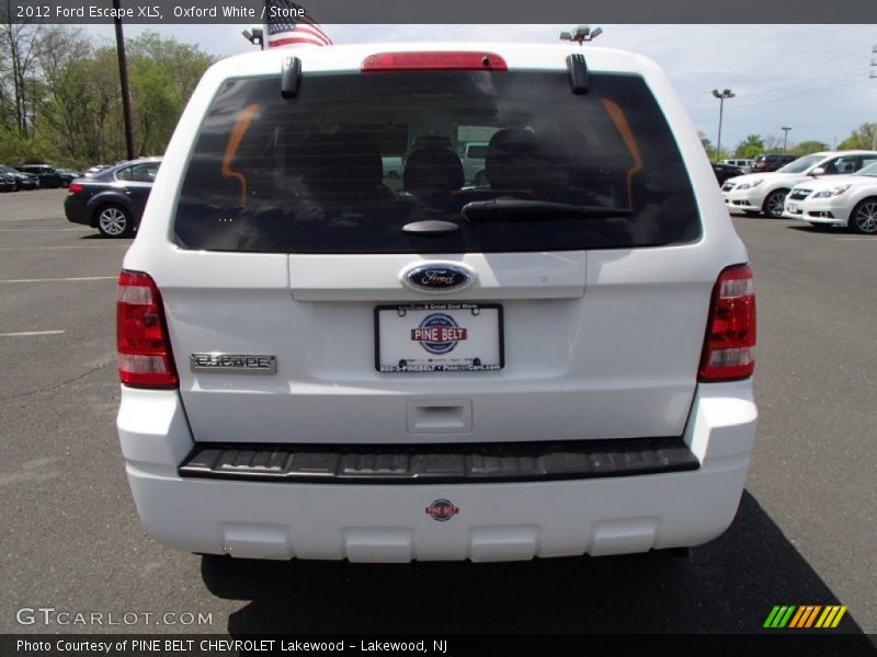 Oxford White / Stone 2012 Ford Escape XLS