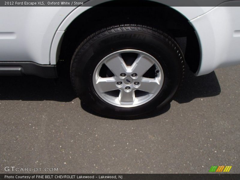 Oxford White / Stone 2012 Ford Escape XLS