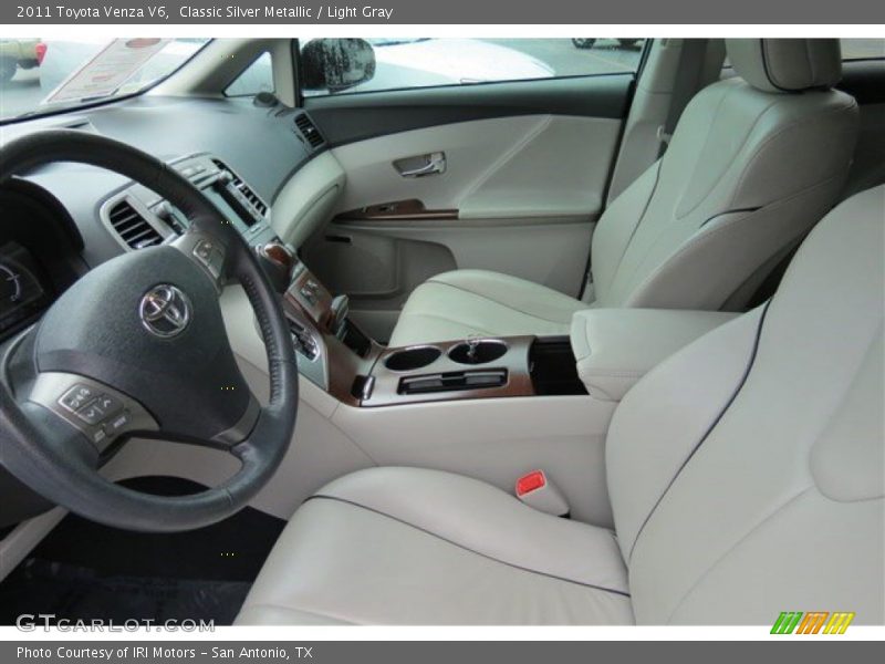 Classic Silver Metallic / Light Gray 2011 Toyota Venza V6