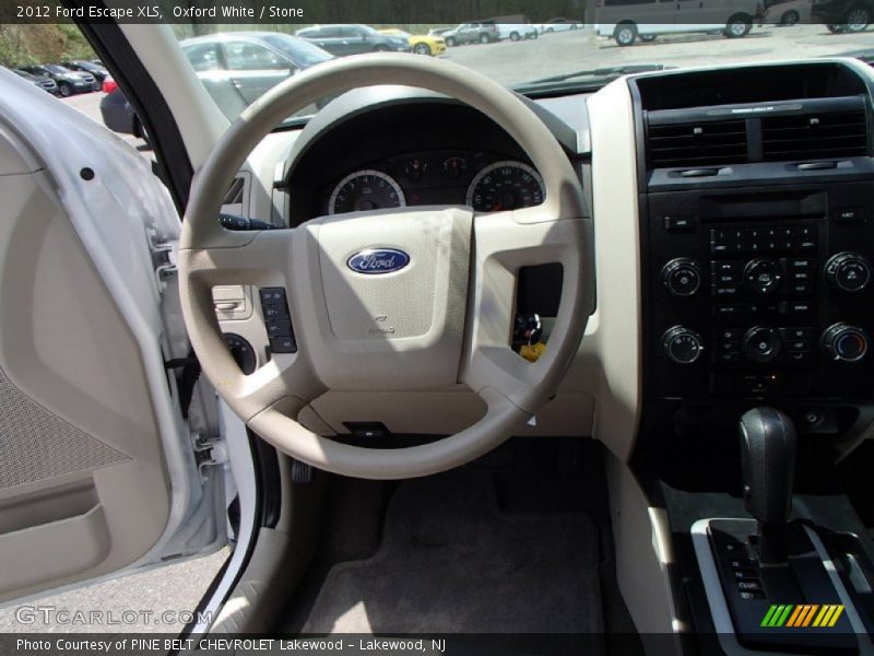 Oxford White / Stone 2012 Ford Escape XLS