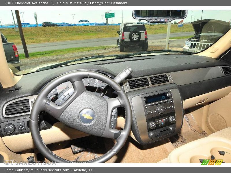 Gold Mist Metallic / Ebony/Light Cashmere 2007 Chevrolet Avalanche LT