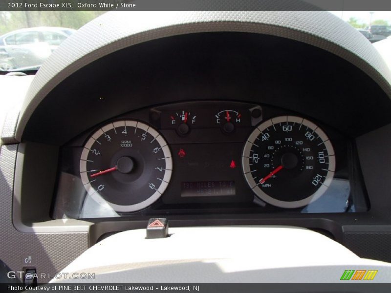 Oxford White / Stone 2012 Ford Escape XLS
