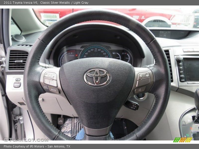 Classic Silver Metallic / Light Gray 2011 Toyota Venza V6