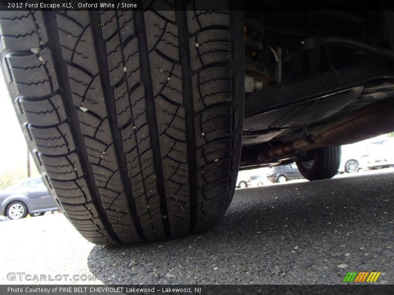 Oxford White / Stone 2012 Ford Escape XLS