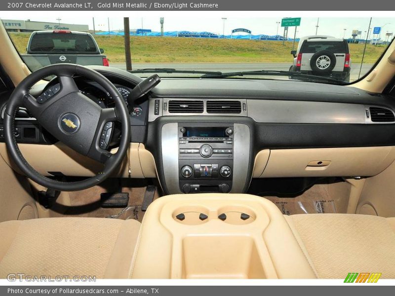Gold Mist Metallic / Ebony/Light Cashmere 2007 Chevrolet Avalanche LT