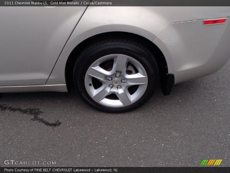 Gold Mist Metallic / Cocoa/Cashmere 2011 Chevrolet Malibu LS