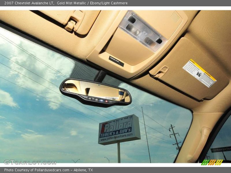 Gold Mist Metallic / Ebony/Light Cashmere 2007 Chevrolet Avalanche LT