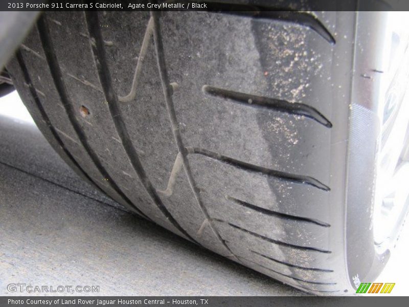 Agate Grey Metallic / Black 2013 Porsche 911 Carrera S Cabriolet