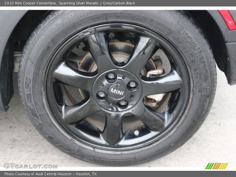 Sparkling Silver Metallic / Grey/Carbon Black 2010 Mini Cooper Convertible