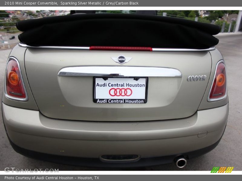 Sparkling Silver Metallic / Grey/Carbon Black 2010 Mini Cooper Convertible
