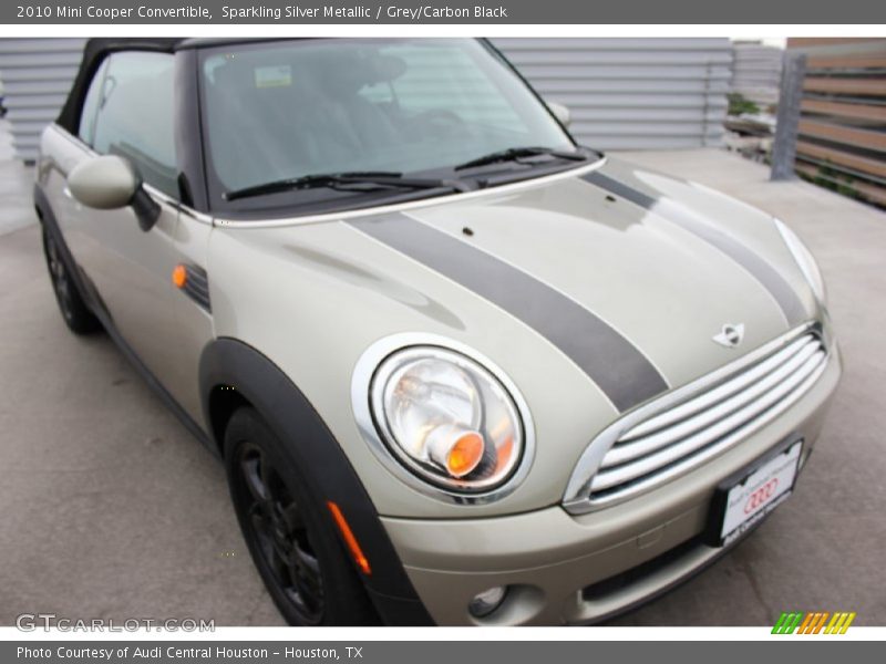 Sparkling Silver Metallic / Grey/Carbon Black 2010 Mini Cooper Convertible