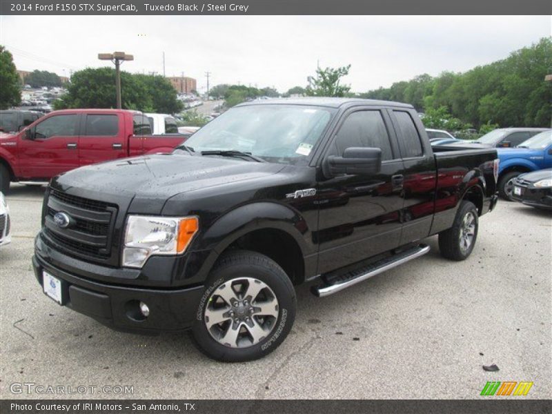 Tuxedo Black / Steel Grey 2014 Ford F150 STX SuperCab