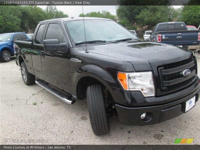 Tuxedo Black / Steel Grey 2014 Ford F150 STX SuperCab