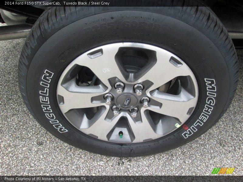 Tuxedo Black / Steel Grey 2014 Ford F150 STX SuperCab