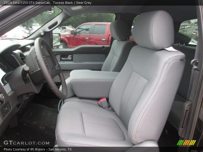 Tuxedo Black / Steel Grey 2014 Ford F150 STX SuperCab