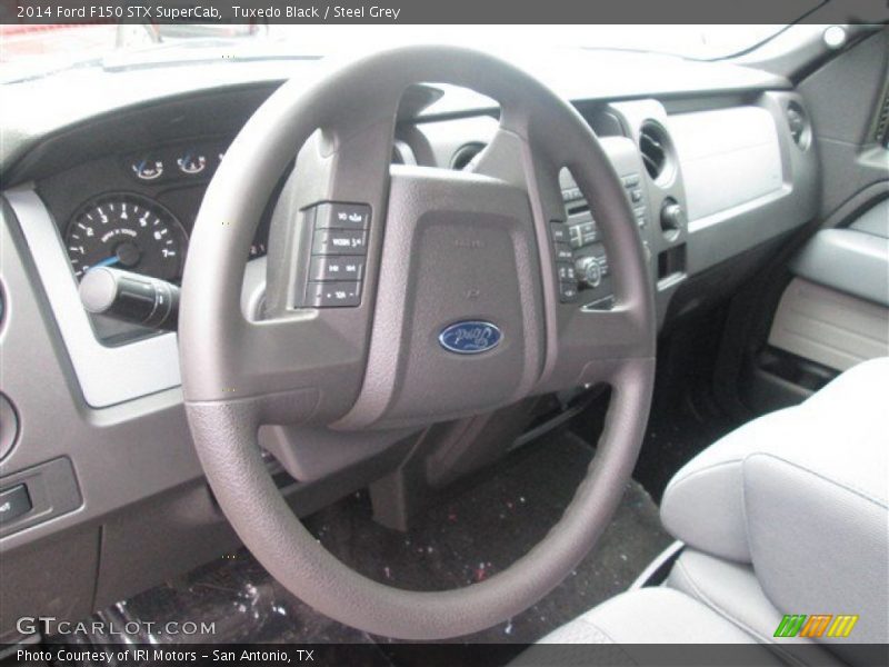 Tuxedo Black / Steel Grey 2014 Ford F150 STX SuperCab