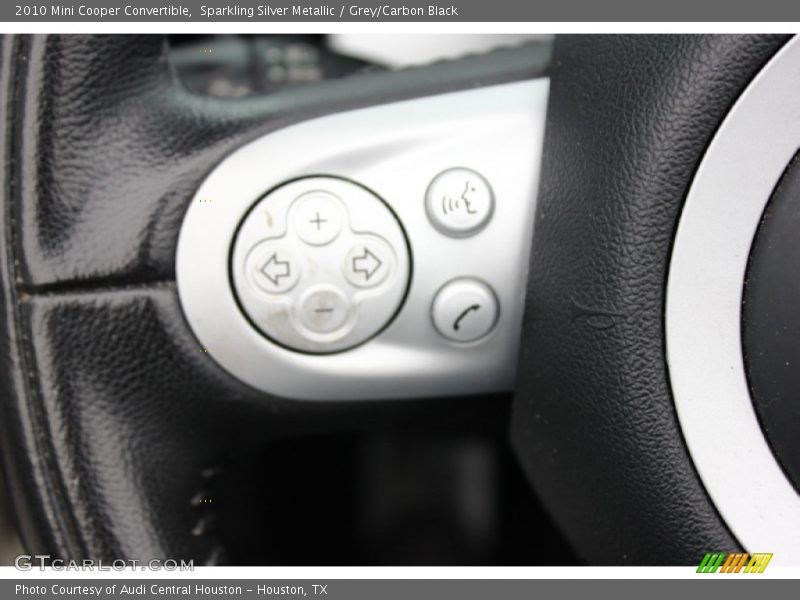 Sparkling Silver Metallic / Grey/Carbon Black 2010 Mini Cooper Convertible