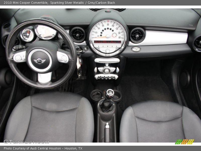 Sparkling Silver Metallic / Grey/Carbon Black 2010 Mini Cooper Convertible