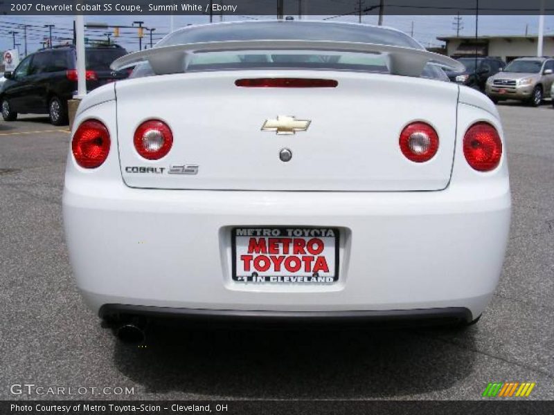 Summit White / Ebony 2007 Chevrolet Cobalt SS Coupe