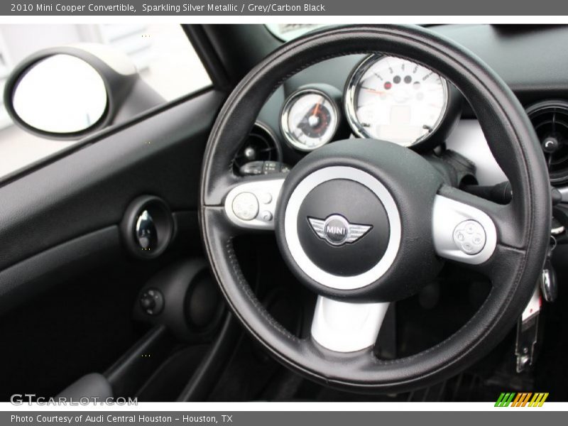 Sparkling Silver Metallic / Grey/Carbon Black 2010 Mini Cooper Convertible