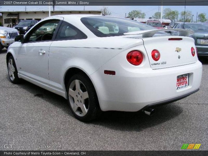 Summit White / Ebony 2007 Chevrolet Cobalt SS Coupe