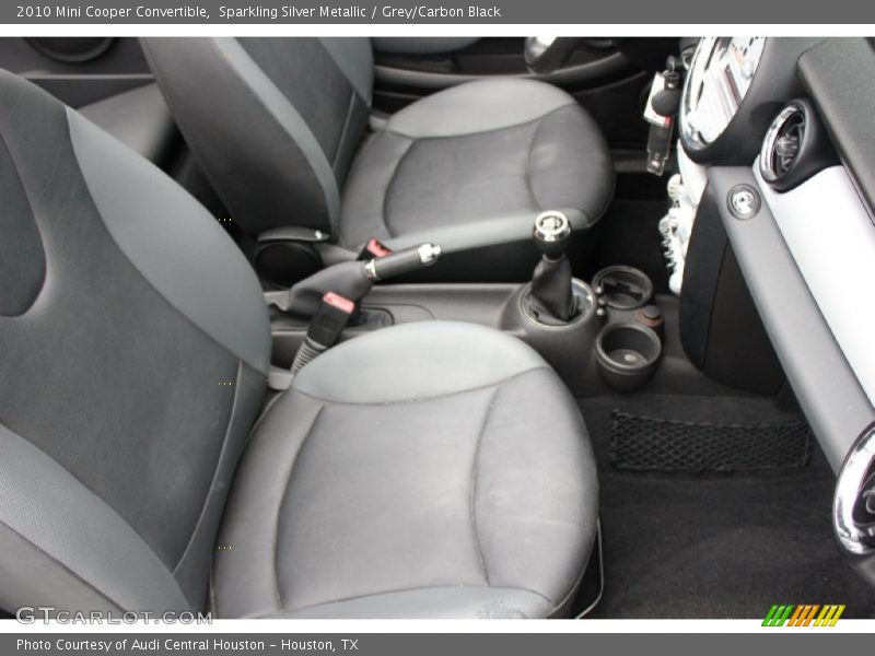 Sparkling Silver Metallic / Grey/Carbon Black 2010 Mini Cooper Convertible