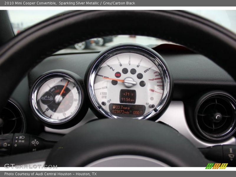 Sparkling Silver Metallic / Grey/Carbon Black 2010 Mini Cooper Convertible