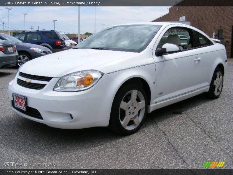 Summit White / Ebony 2007 Chevrolet Cobalt SS Coupe
