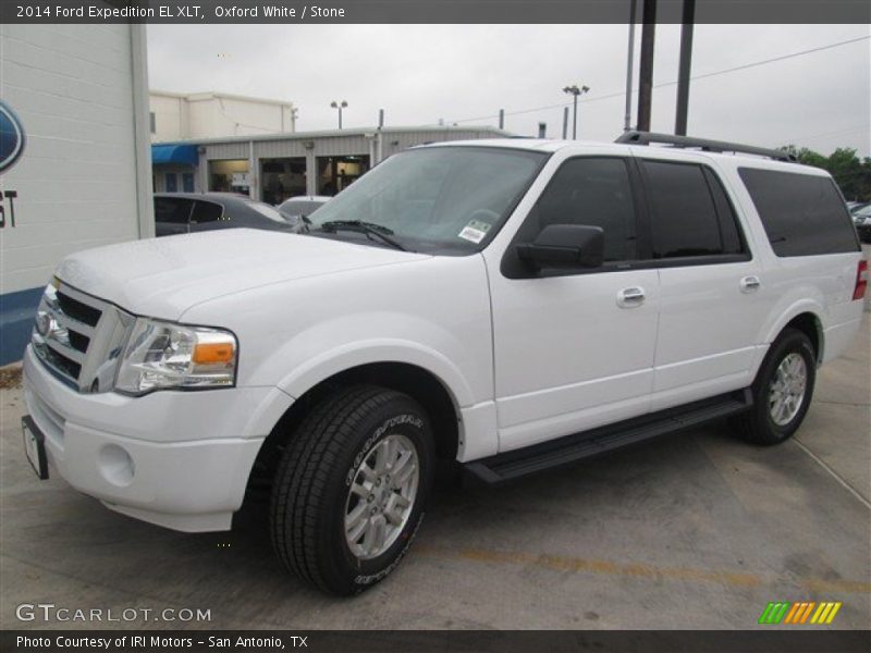 Oxford White / Stone 2014 Ford Expedition EL XLT