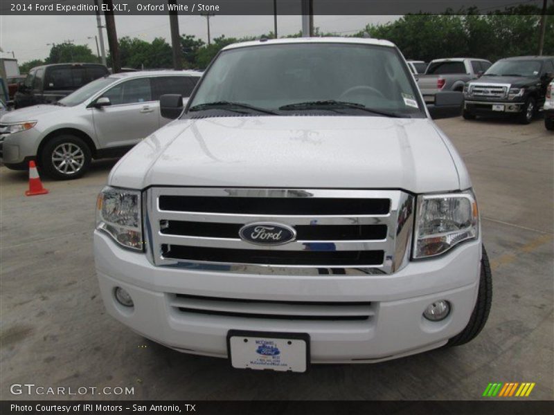 Oxford White / Stone 2014 Ford Expedition EL XLT