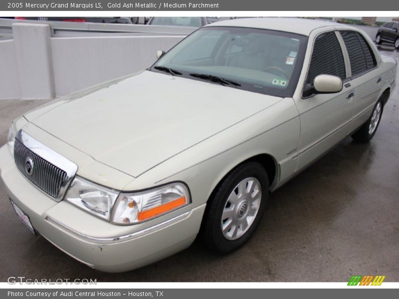 Gold Ash Metallic / Medium Parchment 2005 Mercury Grand Marquis LS
