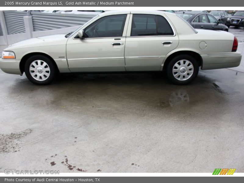 Gold Ash Metallic / Medium Parchment 2005 Mercury Grand Marquis LS