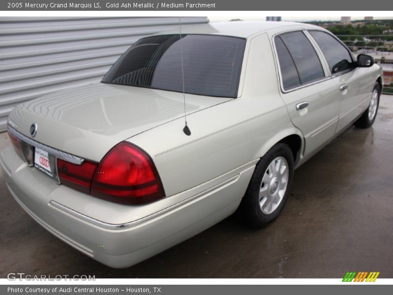 Gold Ash Metallic / Medium Parchment 2005 Mercury Grand Marquis LS