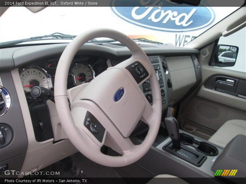 Oxford White / Stone 2014 Ford Expedition EL XLT