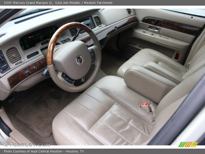 Gold Ash Metallic / Medium Parchment 2005 Mercury Grand Marquis LS