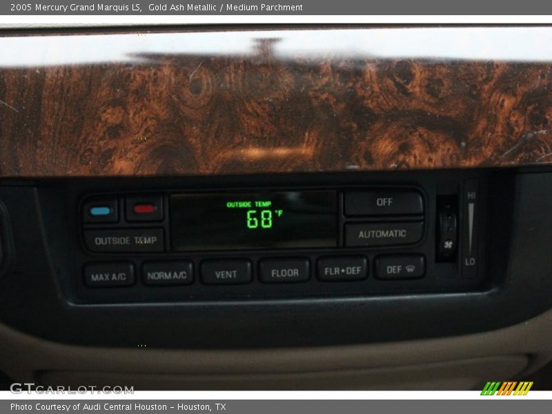 Gold Ash Metallic / Medium Parchment 2005 Mercury Grand Marquis LS