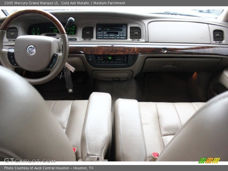 Gold Ash Metallic / Medium Parchment 2005 Mercury Grand Marquis LS