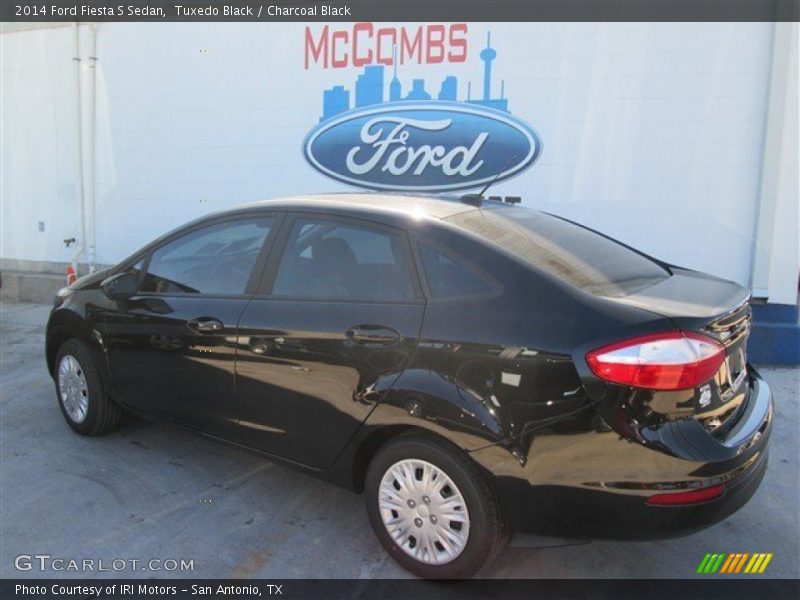 Tuxedo Black / Charcoal Black 2014 Ford Fiesta S Sedan