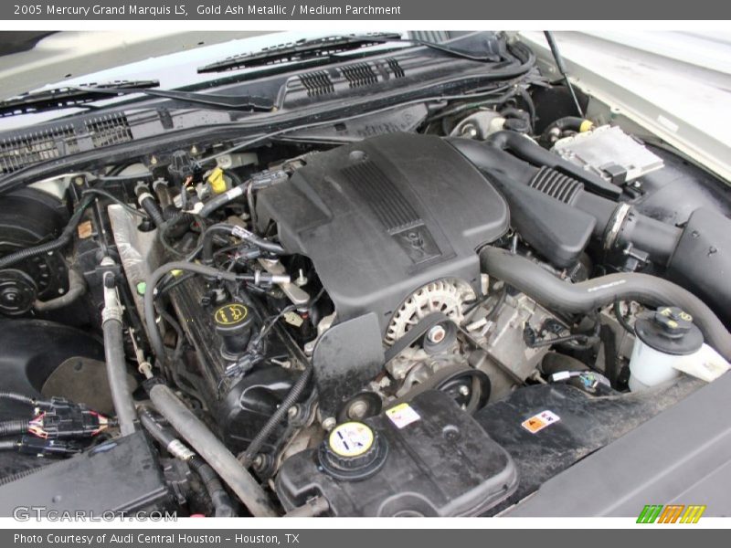 Gold Ash Metallic / Medium Parchment 2005 Mercury Grand Marquis LS