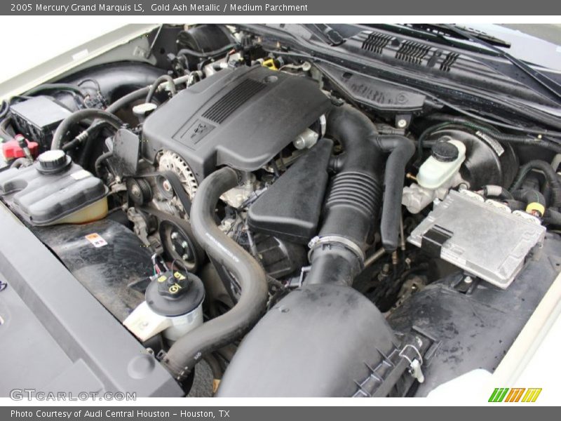 Gold Ash Metallic / Medium Parchment 2005 Mercury Grand Marquis LS