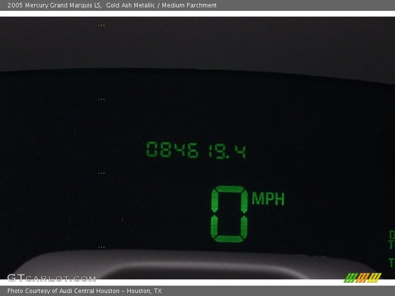 Gold Ash Metallic / Medium Parchment 2005 Mercury Grand Marquis LS